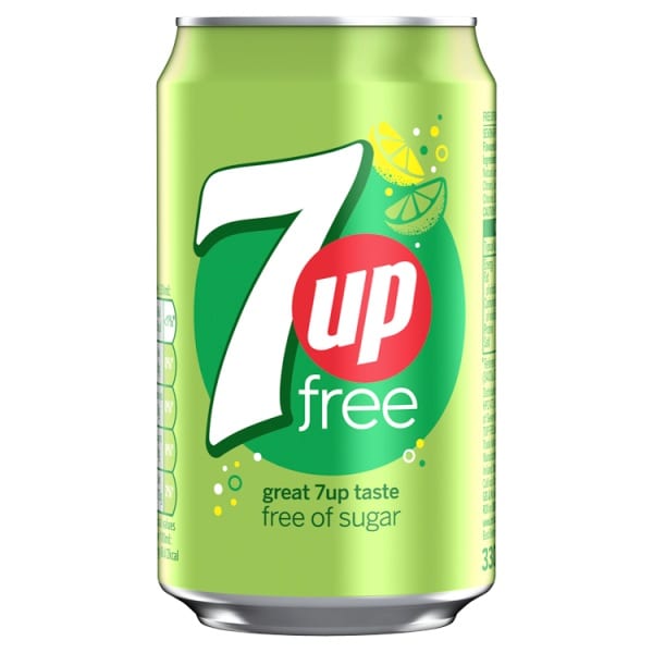 7Up Free Can