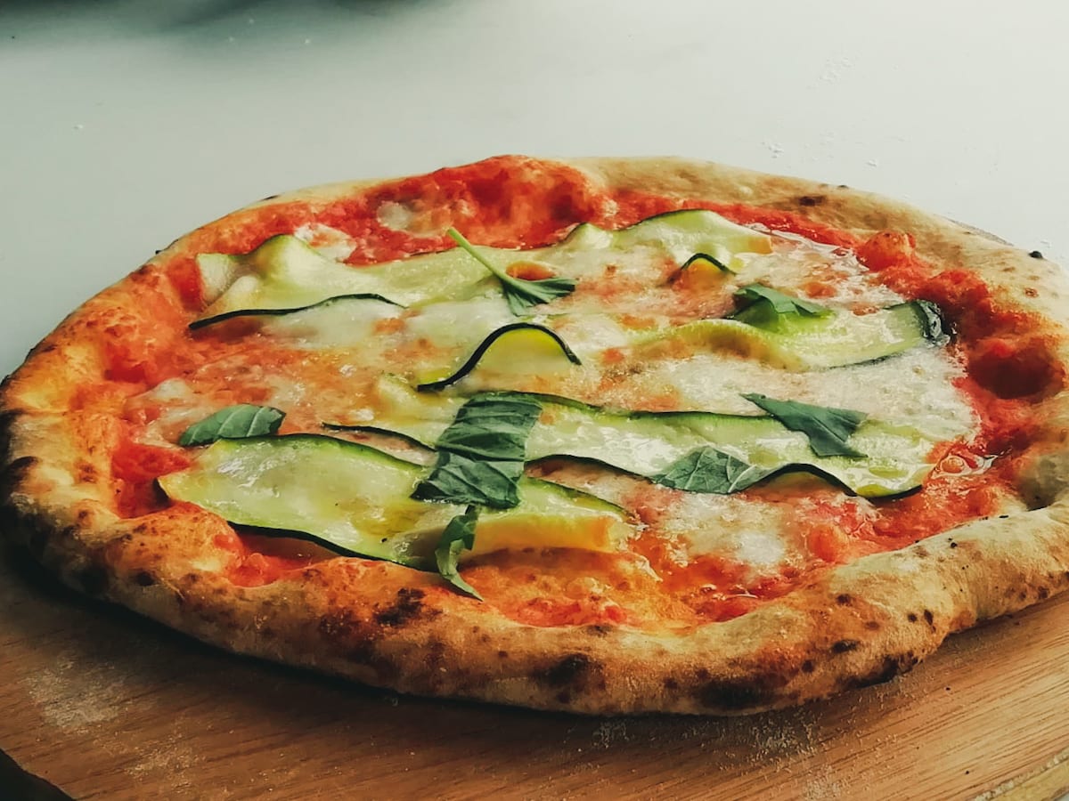 Courgette Pizza