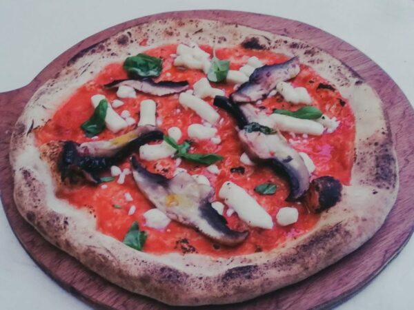 Portobello Mushroom Piza