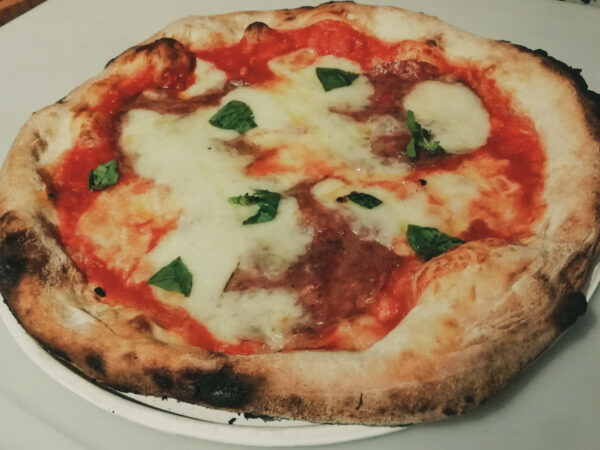 Fennel Salami Pizza